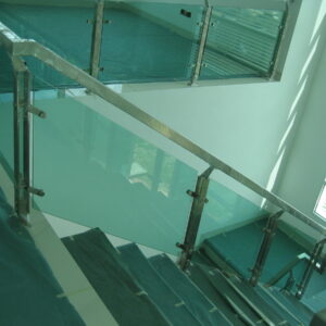 Staircase glass