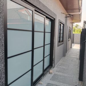 Frosted Sliding Door
