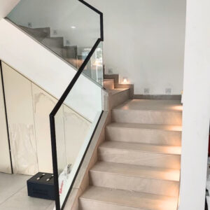 Staircase glass